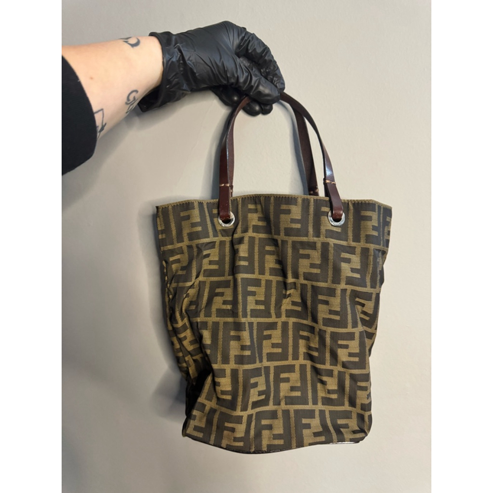 Women's Fendi Tote Bag Small Brown
